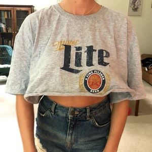 Miller Lite Crop Top